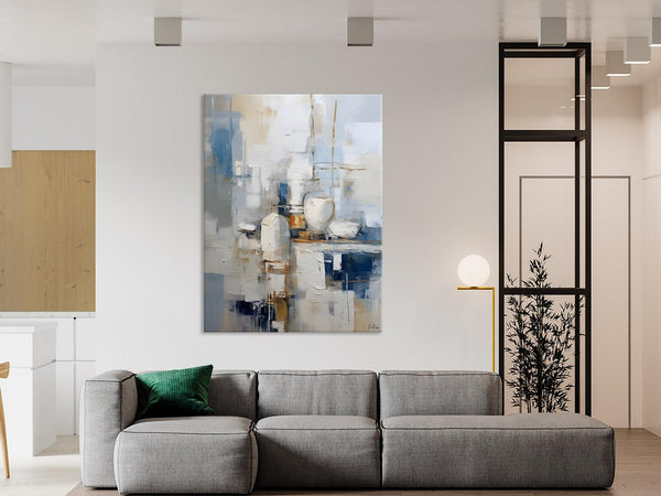 Oversized Contemporary Acrylic Paintings, Modern Abstract Paintings, Original Canvas Wall Art, Extra Large Canvas Painting for Living Room-Paintingforhome