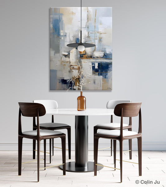 Oversized Contemporary Acrylic Paintings, Modern Abstract Paintings, Original Canvas Wall Art, Extra Large Canvas Painting for Living Room-Paintingforhome