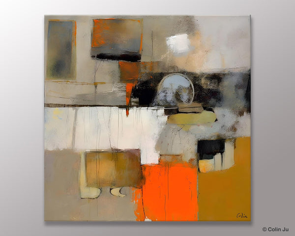 Contemporary Canvas Art, Modern Acrylic Artwork, Buy Art Paintings Online, Original Modern Paintings, Large Abstract Painting for Bedroom-Paintingforhome