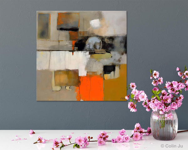 Contemporary Canvas Art, Modern Acrylic Artwork, Buy Art Paintings Online, Original Modern Paintings, Large Abstract Painting for Bedroom-Paintingforhome