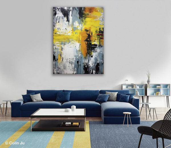 Large Modern Paintings, Contemporary Wall Art, Hand Painted Canvas Art, Extra Large Paintings for Living Room, Original Abstract Painting-Paintingforhome