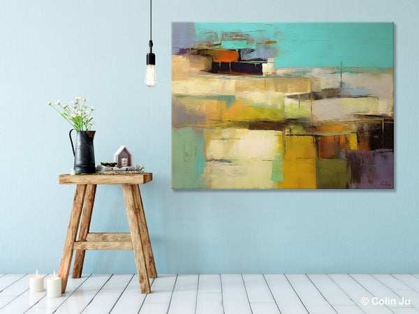Modern Wall Art Ideas for Bedroom, Extra Large Canvas Painting, Original Abstract Art, Hand Painted Wall Art, Contemporary Acrylic Paintings-Paintingforhome