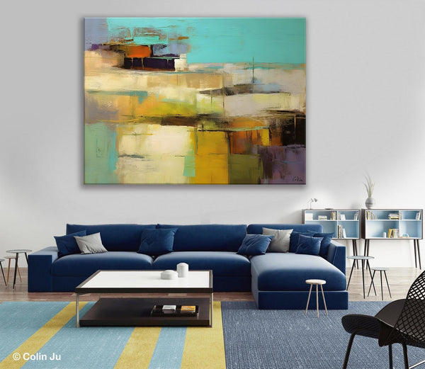 Modern Wall Art Ideas for Bedroom, Extra Large Canvas Painting, Original Abstract Art, Hand Painted Wall Art, Contemporary Acrylic Paintings-Paintingforhome