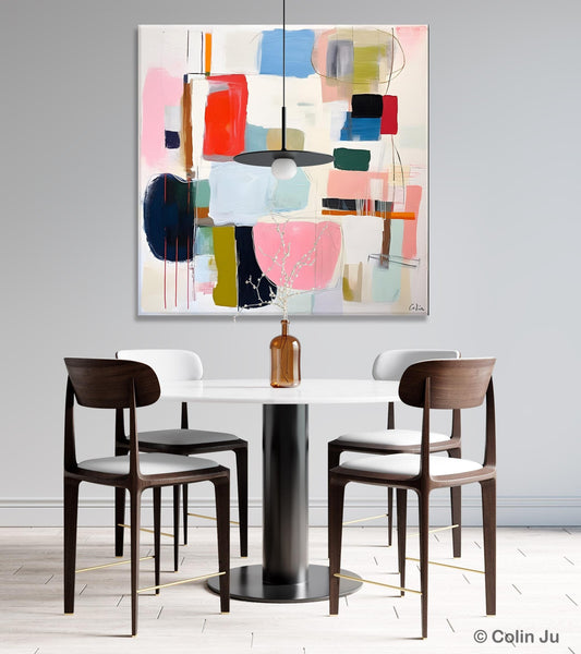 Modern Canvas Paintings, Large Abstract Painting for Bedroom, Original Abstract Wall Art, Modern Acrylic Artwork, Contemporary Canvas Art-Paintingforhome