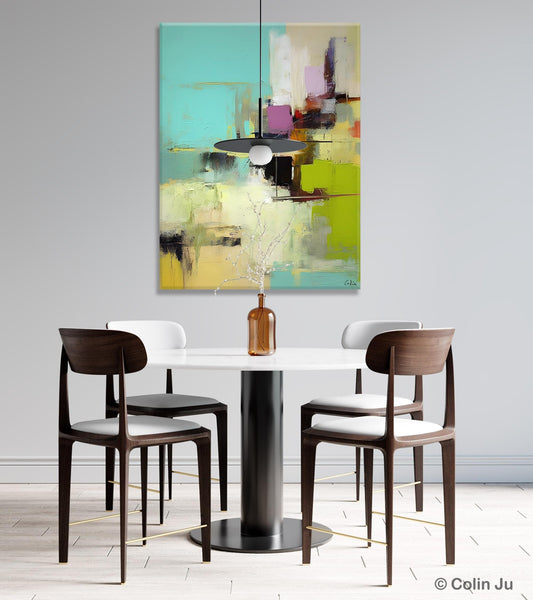 Contemporary Wall Art Paintings, Extra Large Original Art, Abstract Landscape Artwork, Landscape Painting on Canvas, Hand Painted Canvas Art-Paintingforhome