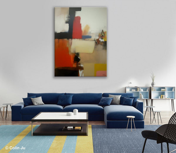 Large Contemporary Wall Art, Abstract Wall Paintings, Extra Large Paintings for Bedroom, Hand Painted Canvas Art, Original Modern Painting-Paintingforhome