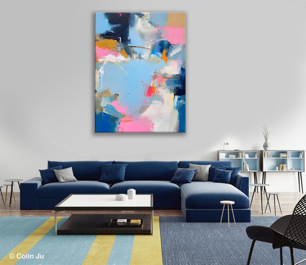 Large Modern Canvas Wall Paintings, Original Abstract Art, Large Wall Art Painting for Living Room, Contemporary Acrylic Painting on Canvas
