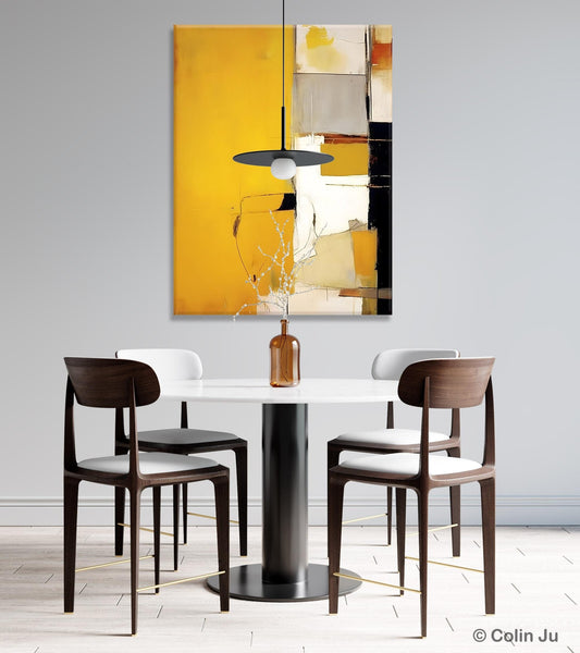 Original Canvas Artwork, Large Wall Art Painting for Dining Room, Oversized Abstract Art Paintings, Contemporary Acrylic Painting on Canvas-Paintingforhome