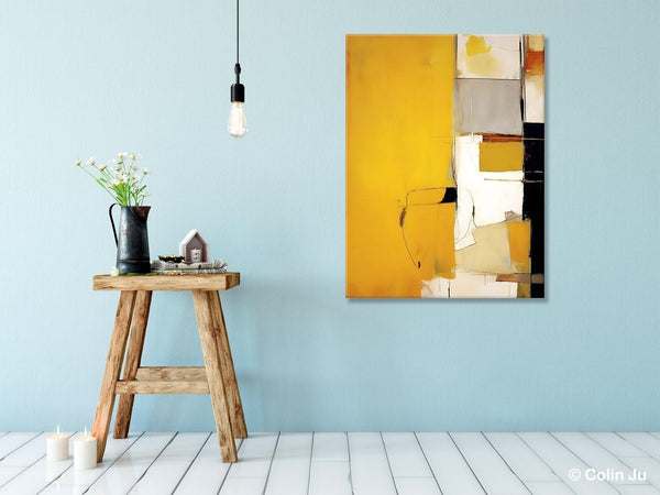 Original Canvas Artwork, Large Wall Art Painting for Dining Room, Oversized Abstract Art Paintings, Contemporary Acrylic Painting on Canvas-Paintingforhome