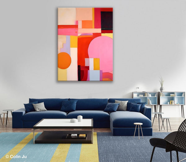 Large Wall Painting for Bedroom, Hand Painted Canvas Art, Large Modern Paintings, Original Abstract Canvas Art, Acrylic Painting on Canvas-Paintingforhome