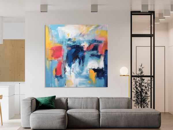 Abstract Paintings for Bedroom, Original Modern Paintings, Large Contemporary Canvas Art, Modern Acrylic Artwork, Buy Art Paintings Online-Paintingforhome
