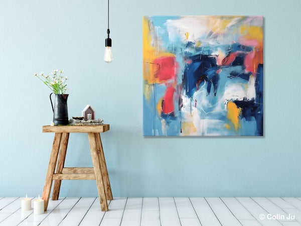 Abstract Paintings for Bedroom, Original Modern Paintings, Large Contemporary Canvas Art, Modern Acrylic Artwork, Buy Art Paintings Online-Paintingforhome