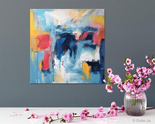 Abstract Paintings for Bedroom, Original Modern Paintings, Large Contemporary Canvas Art, Modern Acrylic Artwork, Buy Art Paintings Online-Paintingforhome