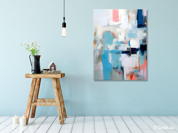 Contemporary Painting, Canvas Paintings for Dining Room, Acrylic Painting on Canvas, Extra Large Modern Wall Art, Original Abstract Painting-Paintingforhome