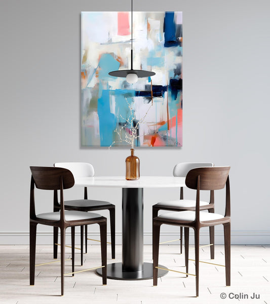 Contemporary Painting, Canvas Paintings for Dining Room, Acrylic Painting on Canvas, Extra Large Modern Wall Art, Original Abstract Painting-Paintingforhome