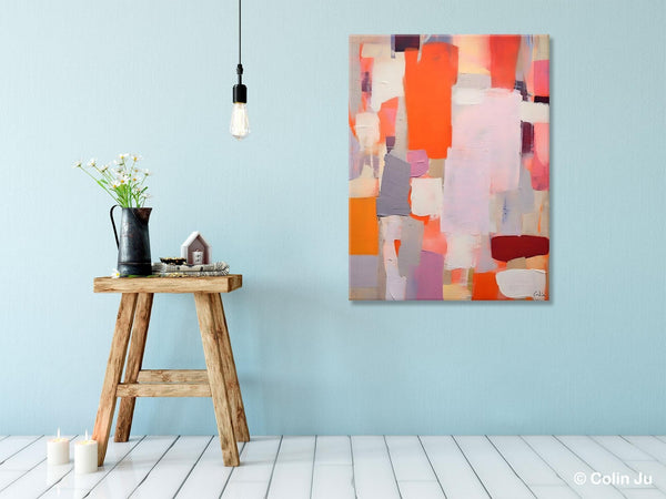 Abstract Wall Paintings, Heavy Texture Canvas Art, Large Contemporary Wall Art, Extra Large Paintings for Bedroom, Original Modern Painting-Paintingforhome