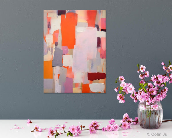 Abstract Wall Paintings, Heavy Texture Canvas Art, Large Contemporary Wall Art, Extra Large Paintings for Bedroom, Original Modern Painting-Paintingforhome