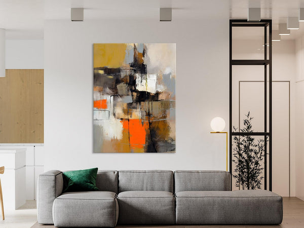 Acrylic Painting on Canvas, Modern Paintings, Extra Large Paintings for Dining Room, Large Contemporary Wall Art, Original Abstract Painting-Paintingforhome
