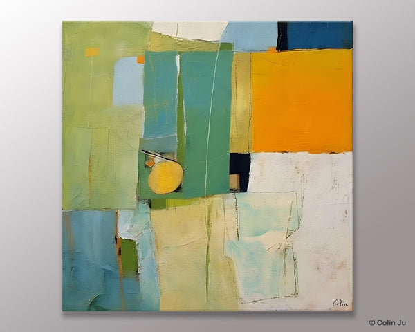 Original Modern Wall Paintings, Contemporary Canvas Art, Abstract Painting for Bedroom, Modern Acrylic Artwork, Heavy Texture Canavas Art-Paintingforhome