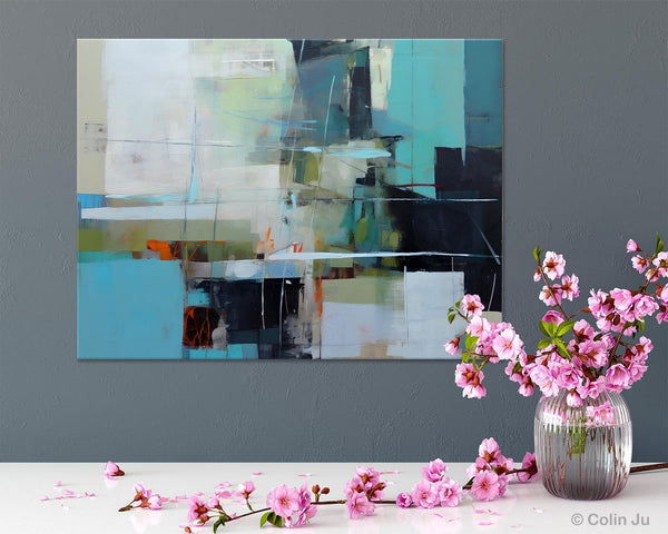 Extra Large Canvas Paintings, Original Abstract Painting, Modern Wall Art Ideas for Living Room, Impasto Art, Contemporary Acrylic Paintings-Paintingforhome