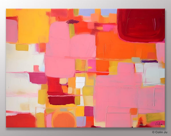 Original Acrylic Wall Art, Oversized Contemporary Acrylic Paintings, Abstract Canvas Paintings, Extra Large Canvas Painting for Living Room-Paintingforhome