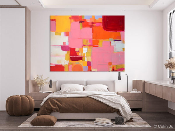 Original Acrylic Wall Art, Oversized Contemporary Acrylic Paintings, Abstract Canvas Paintings, Extra Large Canvas Painting for Living Room-Paintingforhome