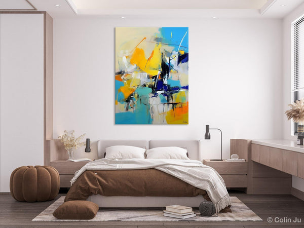 Original Canvas Wall Art, Oversized Contemporary Acrylic Paintings, Modern Abstract Paintings, Extra Large Canvas Painting for Living Room-Paintingforhome