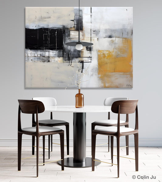 Modern Abstract Art Paintings, Extra Large Canvas Painting for Bedroom, Original Canvas Wall Art, Oversized Contemporary Acrylic Paintings-Paintingforhome