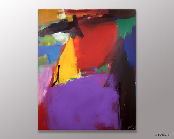 Abstract Painting on Canvas, Extra Large Abstract Painting for Living Room, Large Original Abstract Wall Art, Contemporary Acrylic Paintings-Paintingforhome