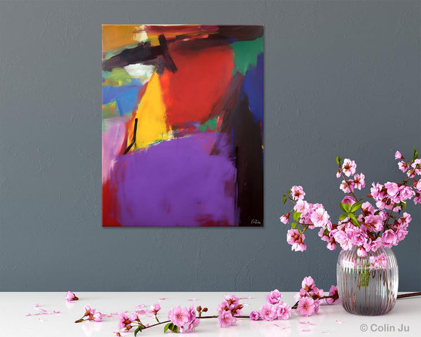 Abstract Painting on Canvas, Extra Large Abstract Painting for Living Room, Large Original Abstract Wall Art, Contemporary Acrylic Paintings-Paintingforhome