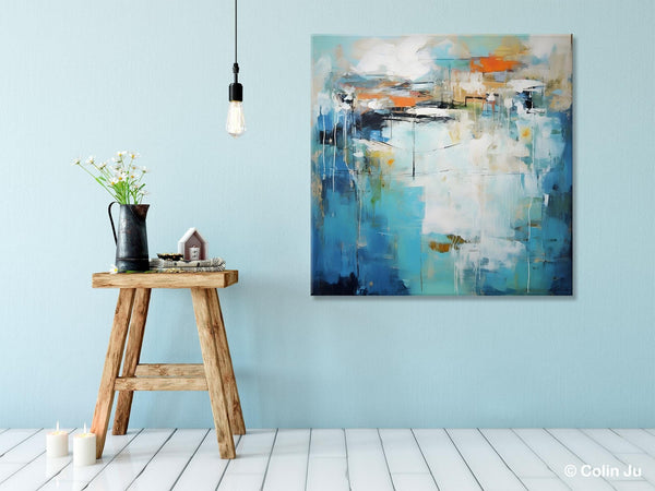 Large Abstract Painting for Bedroom, Original Modern Wall Art Paintings, Contemporary Canvas Art, Modern Acrylic Artwork, Buy Art Online-Paintingforhome