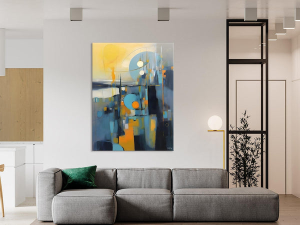 Extra Large Painting for Sale, Oversized Contemporary Acrylic Paintings, Extra Large Canvas Painting for Bedroom, Original Abstract Painting-Paintingforhome