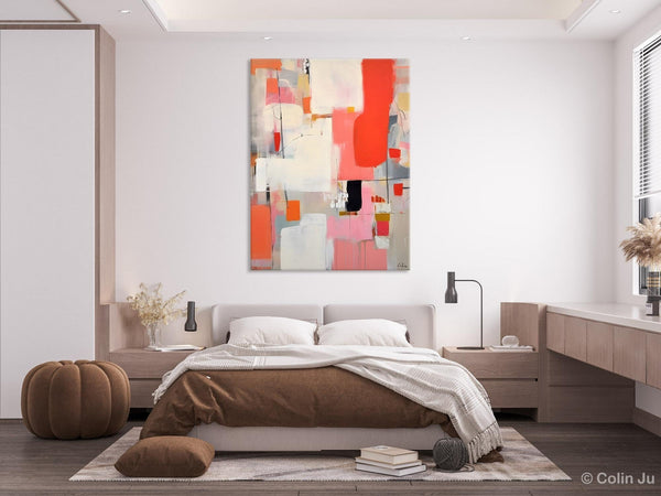 Extra Large Painting on Canvas, Huge Contemporary Acrylic Paintings, Extra Large Canvas Painting for Bedroom, Original Abstract Wall Art-Paintingforhome