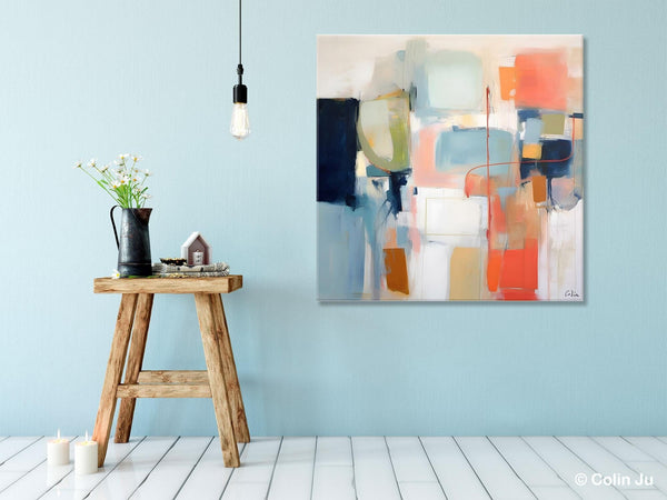 Large Abstract Painting for Bedroom, Original Modern Paintings, Contemporary Canvas Art, Modern Acrylic Artwork, Buy Art Paintings Online-Paintingforhome
