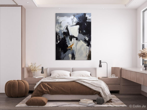 Extra Large Painting on Canvas, Contemporary Acrylic Paintings, Extra Large Canvas Paintings for Bedroom, Large Original Abstract Wall Art-Paintingforhome