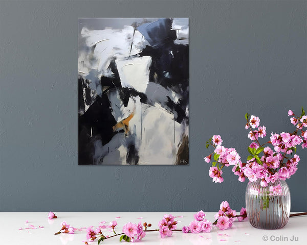 Extra Large Painting on Canvas, Contemporary Acrylic Paintings, Extra Large Canvas Paintings for Bedroom, Large Original Abstract Wall Art-Paintingforhome