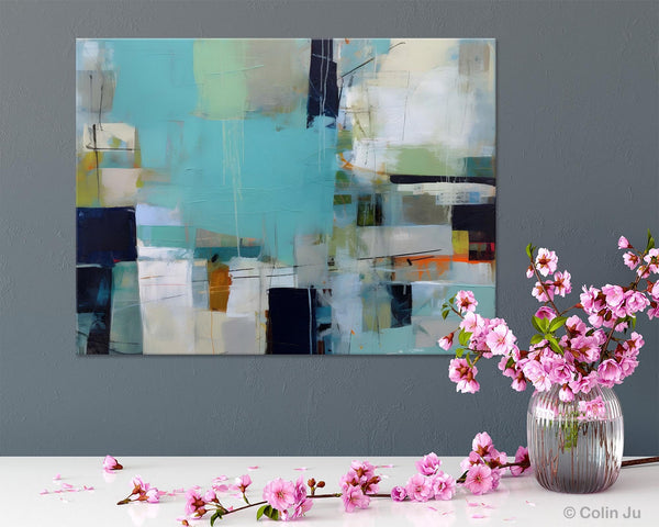 Modern Wall Art Ideas for Living Room, Extra Large Canvas Paintings, Original Abstract Painting, Impasto Art, Contemporary Acrylic Paintings-Paintingforhome