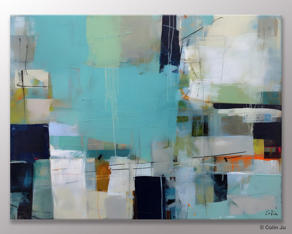 Modern Wall Art Ideas for Living Room, Extra Large Canvas Paintings, Original Abstract Painting, Impasto Art, Contemporary Acrylic Paintings-Paintingforhome