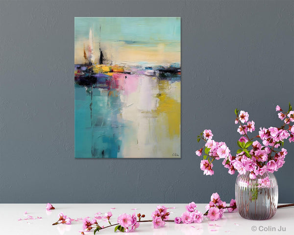 Heavy Texture Canvas Art, Abstract Paintings, Large Contemporary Wall Art, Extra Large Paintings for Living Room, Original Modern Painting-Paintingforhome