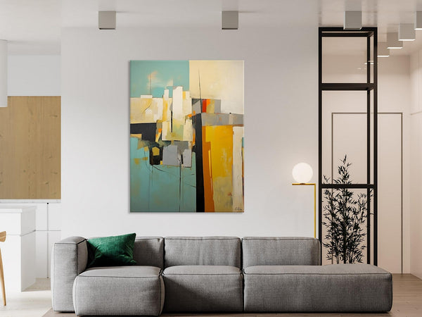 Abstract Paintings, Large Contemporary Wall Art, Extra Large Paintings for Living Room, Heavy Texture Canvas Art, Original Modern Painting-Paintingforhome