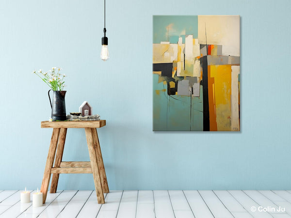 Abstract Paintings, Large Contemporary Wall Art, Extra Large Paintings for Living Room, Heavy Texture Canvas Art, Original Modern Painting-Paintingforhome