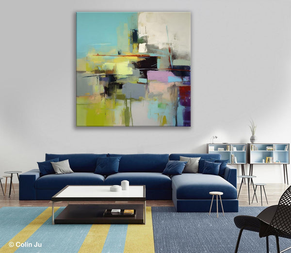 Original Modern Wall Art, Modern Canvas Paintings, Contemporary Canvas Art, Modern Acrylic Artwork, Large Abstract Painting for Bedroom-Paintingforhome