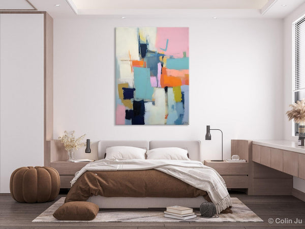 Contemporary Wall Art Paintings, Acrylic Painting on Canvas, Abstract Paintings for Bedroom, Extra Large Original Art, Buy Wall Art Online-Paintingforhome