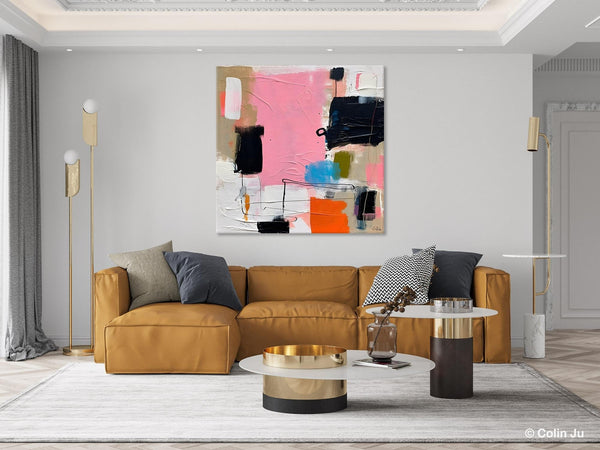 Modern Acrylic Artwork, Large Abstract Painting for Bedroom, Original Abstract Wall Art, Modern Canvas Paintings, Contemporary Canvas Art-Paintingforhome