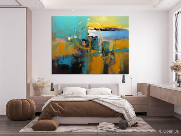 Oversized Canvas Paintings, Original Abstract Art, Hand Painted Canvas Art, Contemporary Acrylic Art, Huge Wall Art Ideas for Living Room-Paintingforhome
