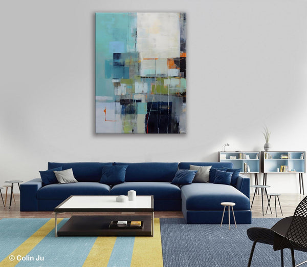 Canvas Paintings for Dining Room, Extra Large Modern Wall Art, Acrylic Painting on Canvas, Contemporary Painting, Original Abstract Painting-Paintingforhome