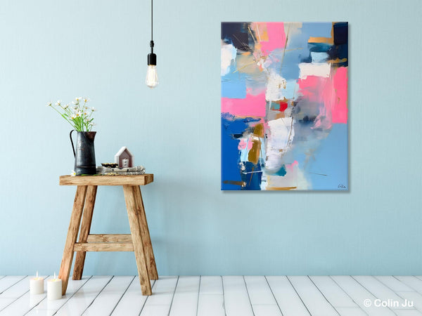Large Art Painting for Living Room, Original Canvas Art, Contemporary Acrylic Painting on Canvas, Oversized Modern Abstract Wall Paintings-Paintingforhome