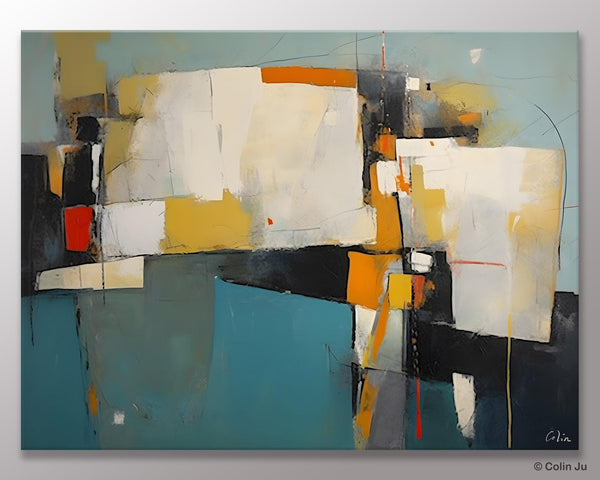 Hand Painted Canvas Art, Large Wall Art Ideas for Living Room, Oversized Canvas Paintings, Original Abstract Art, Contemporary Acrylic Art-Paintingforhome