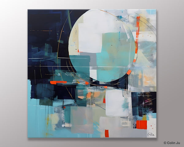 Large Abstract Painting for Bedroom, Modern Acrylic Artwork, Original Abstract Wall Art, Modern Canvas Paintings, Contemporary Canvas Art-Paintingforhome