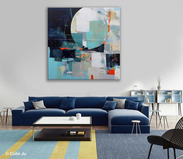 Large Abstract Painting for Bedroom, Modern Acrylic Artwork, Original Abstract Wall Art, Modern Canvas Paintings, Contemporary Canvas Art-Paintingforhome